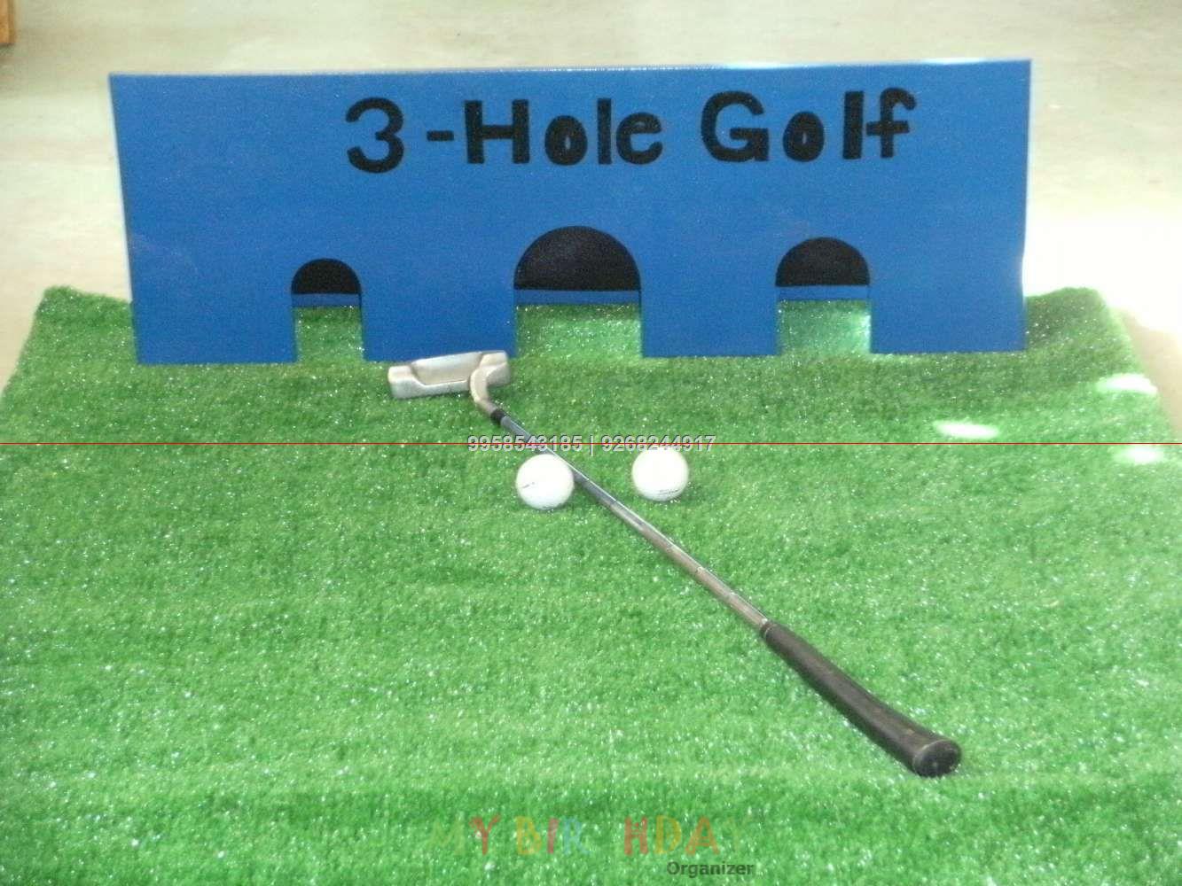 Mini Golf Game On Rent For Birthday Party & Corporate Event In Jaipur