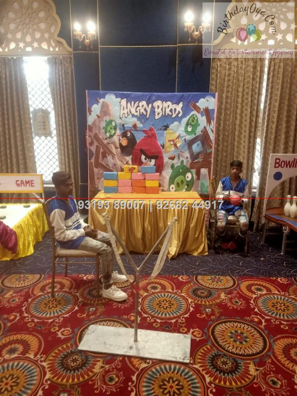 Angry Bird Game On Rent Birthday Party In Jaipur