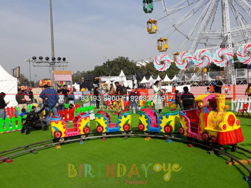 Train Kids Ride On Rent For Birthday Party In Jaipur