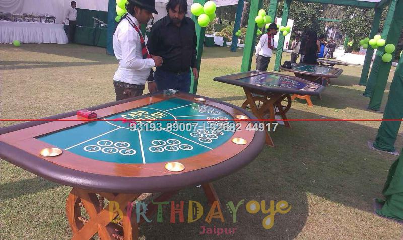 Casino Table On Rent For Birthday Party & Corporate Event In Jaipur