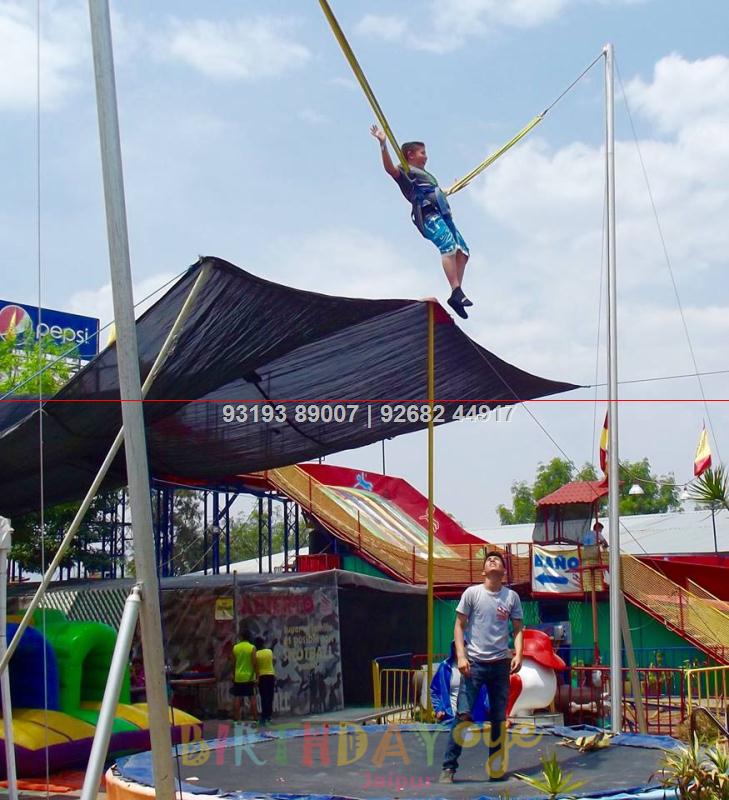 Bungee Jumping on rent For Birthday Party & Corporate Event In Jaipur