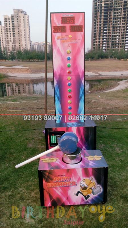 Hammer Game Machine On Rent For Birthday Party & Corporate Event In Jaipur