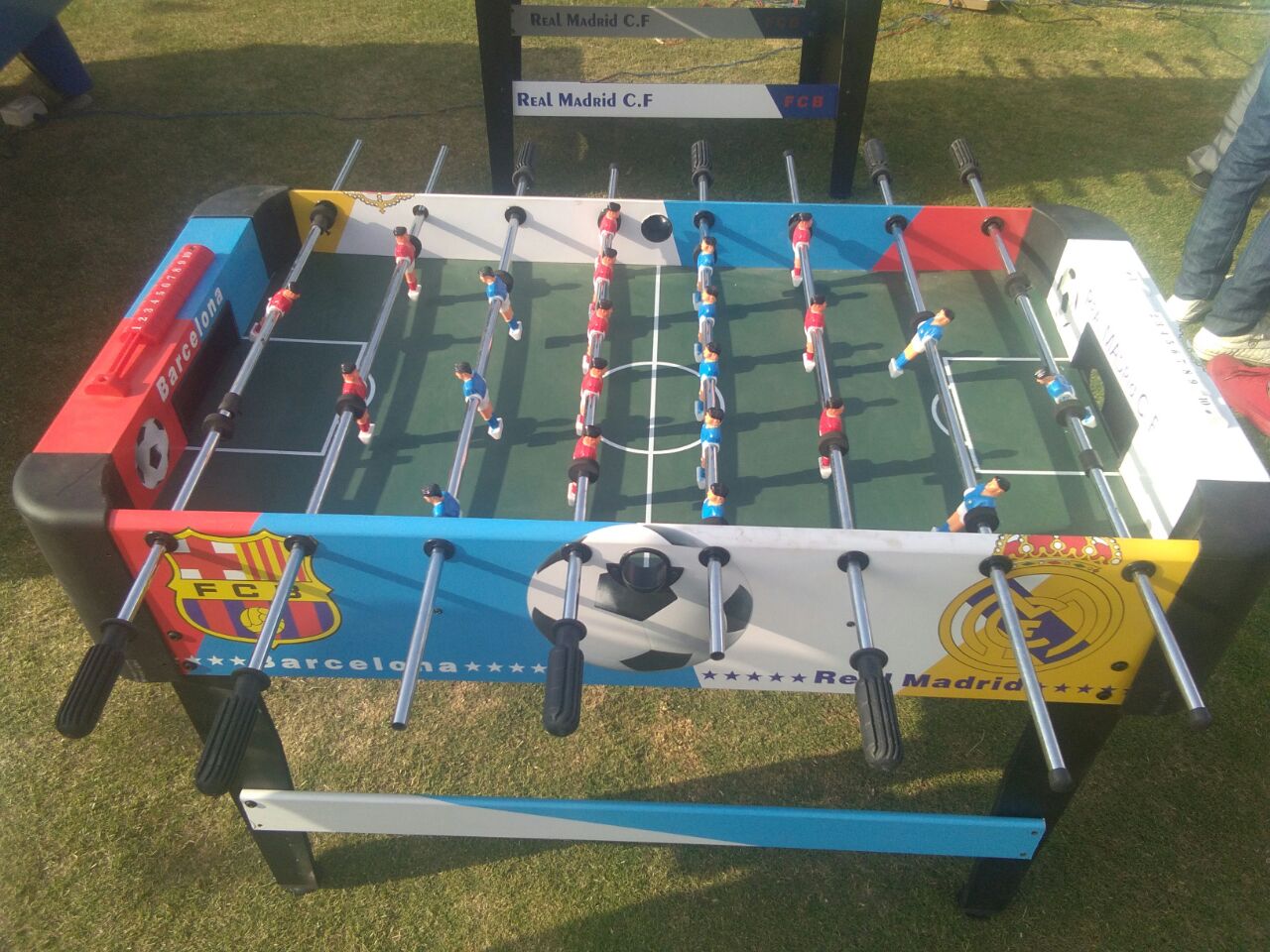 Foos Ball Table On Rent For Corporate & Birthday Party